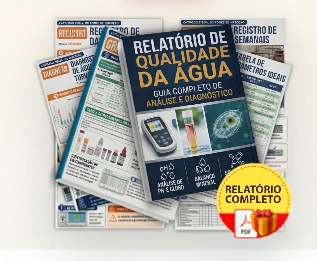 Mockup do bônus 2 — Relatório de Qualidade da Água